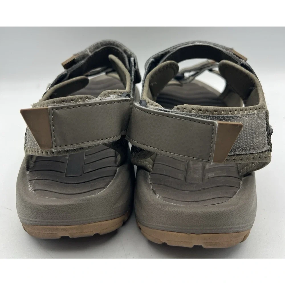 Eddie Bauer Sunset II Mens Size 9 Gray Adjustable Strap Outdoor Hiking Sandals